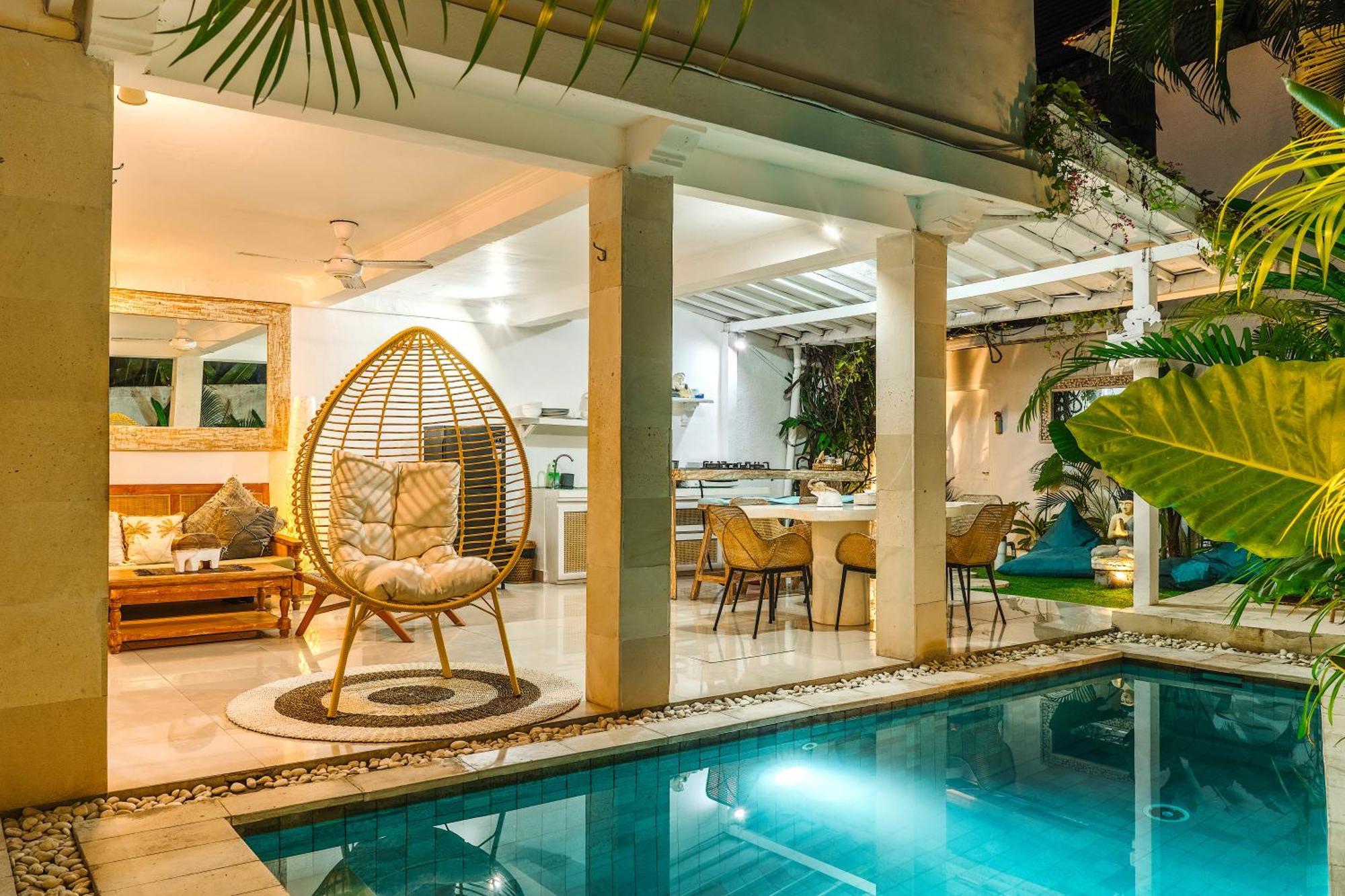 Renovated Mara Villa Double Six Beach Seminyak Eksteriør bilde